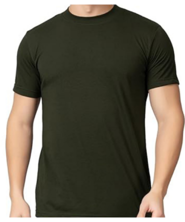 Men's Crew Neck T-shirt Half Sleeve